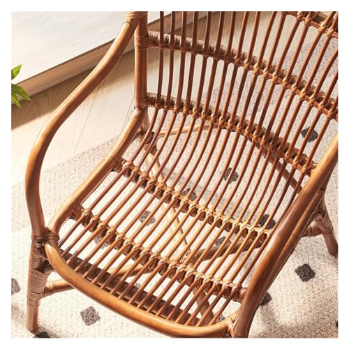 Vintage Wicker Rattan Chair - From Where - 