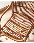 Vintage Wicker Rattan Chair - From Where - 