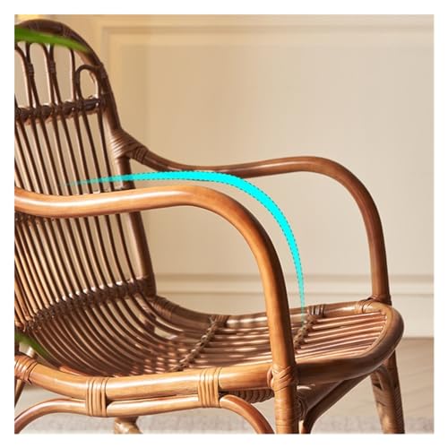Vintage Wicker Rattan Chair - From Where - 