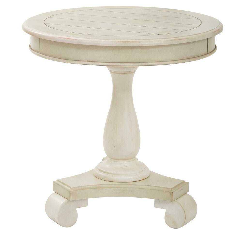 Viola Traditional Round Accent Table - From Where - 