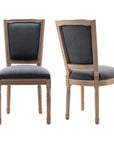 Virabit French Dining Chairs Set of 2 - From Where Finds - 