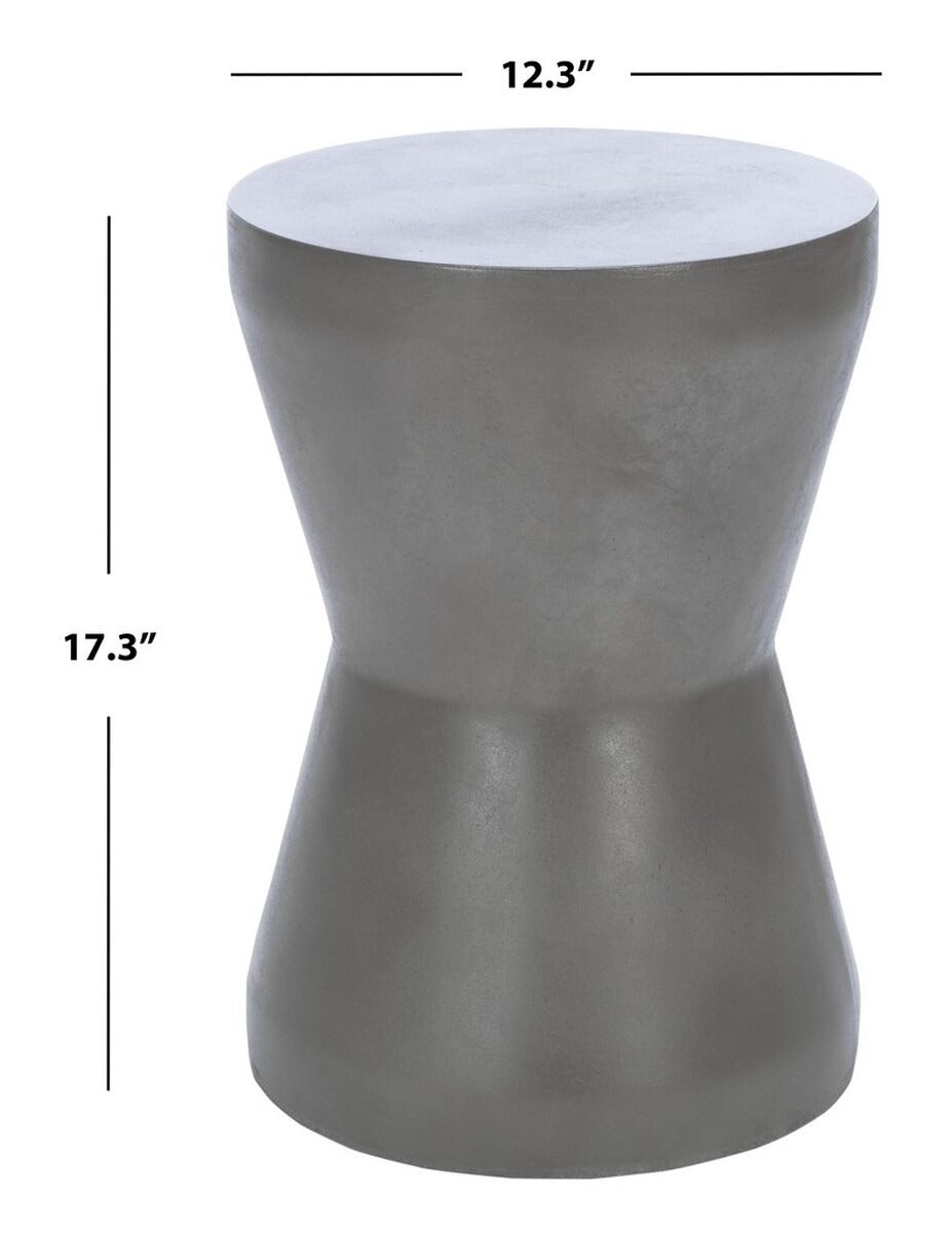 Torre Concrete Accent Stool