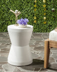 Torre Concrete Accent Stool