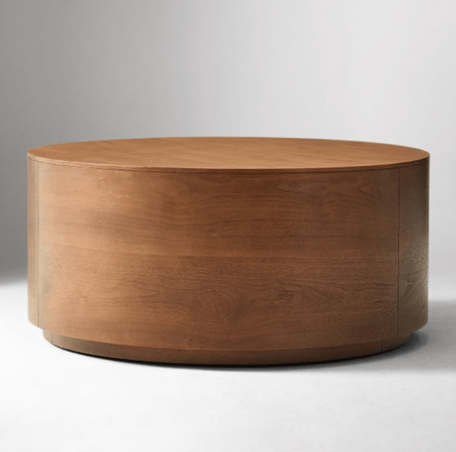 Volume Round Drum Coffee Table - From Where - 