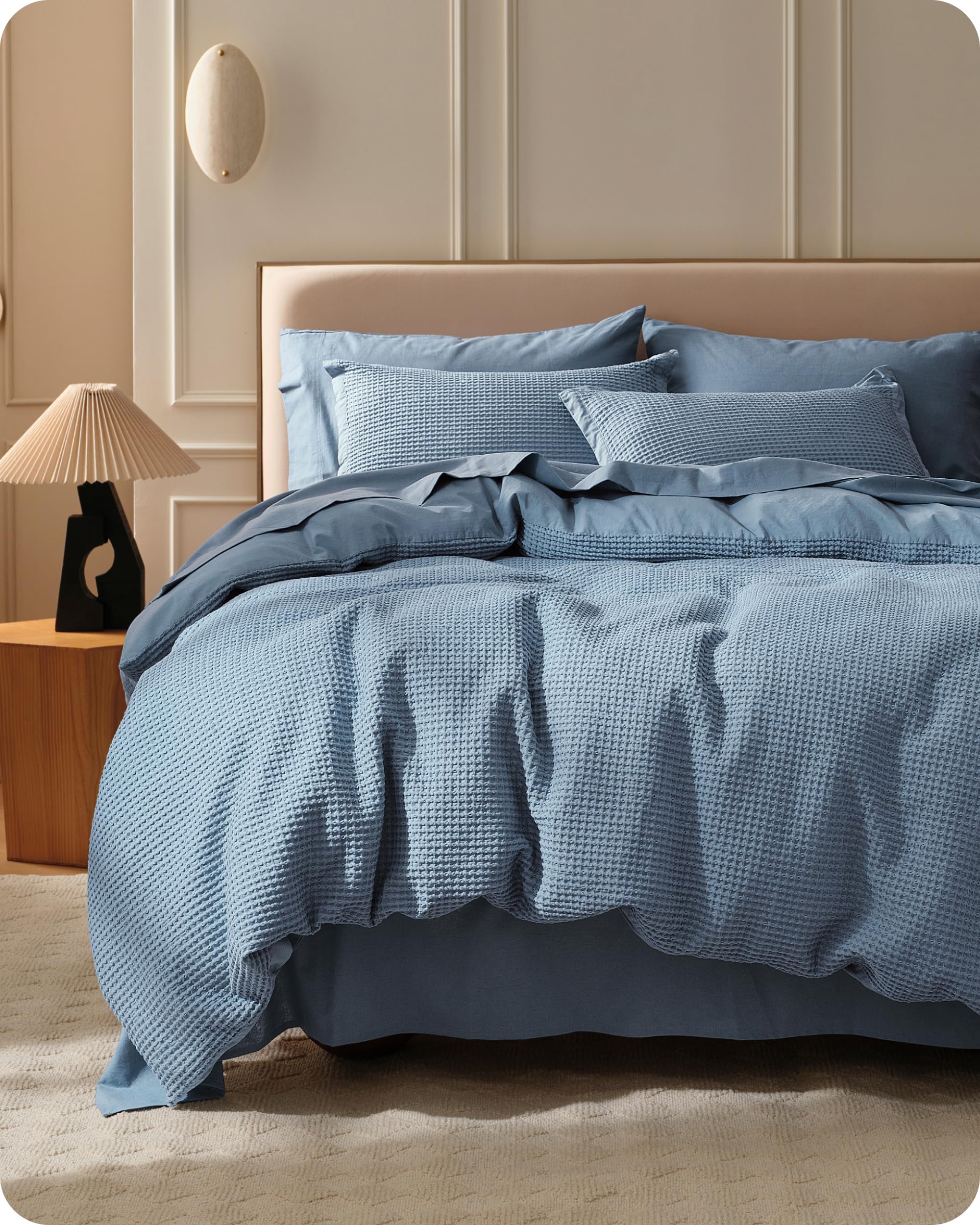 Waffle Weave Bedding Set - From Where Finds - 