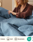 Waffle Weave Bedding Set - From Where Finds - 