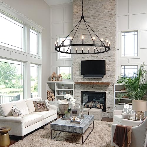 Wagon Wheel Chandelier - From Where - 