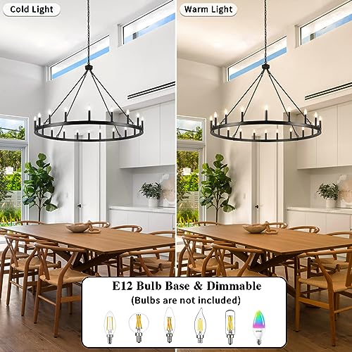 Wagon Wheel Chandelier - From Where - 
