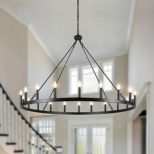 Wagon Wheel Chandelier - From Where - 