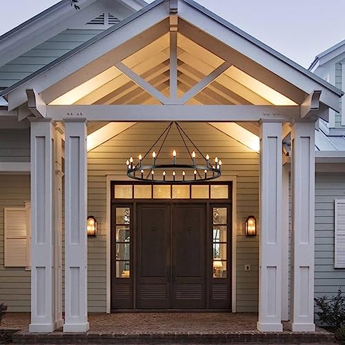 Wagon Wheel Chandelier - From Where - 