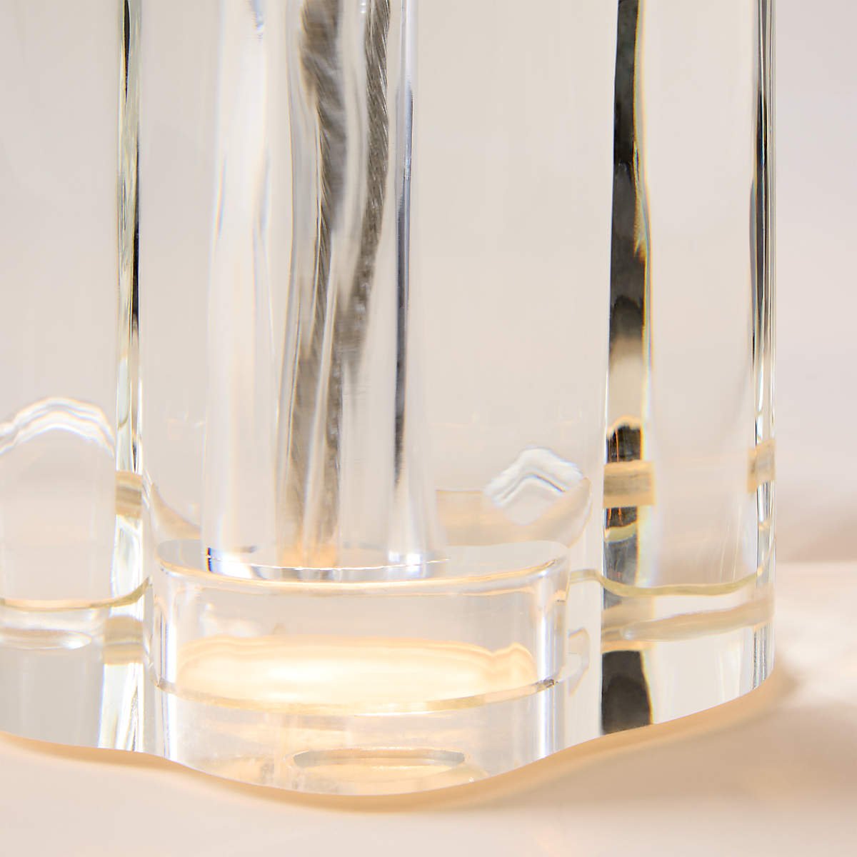 Walden Crystal Table Lamp Short - From Where Finds - 
