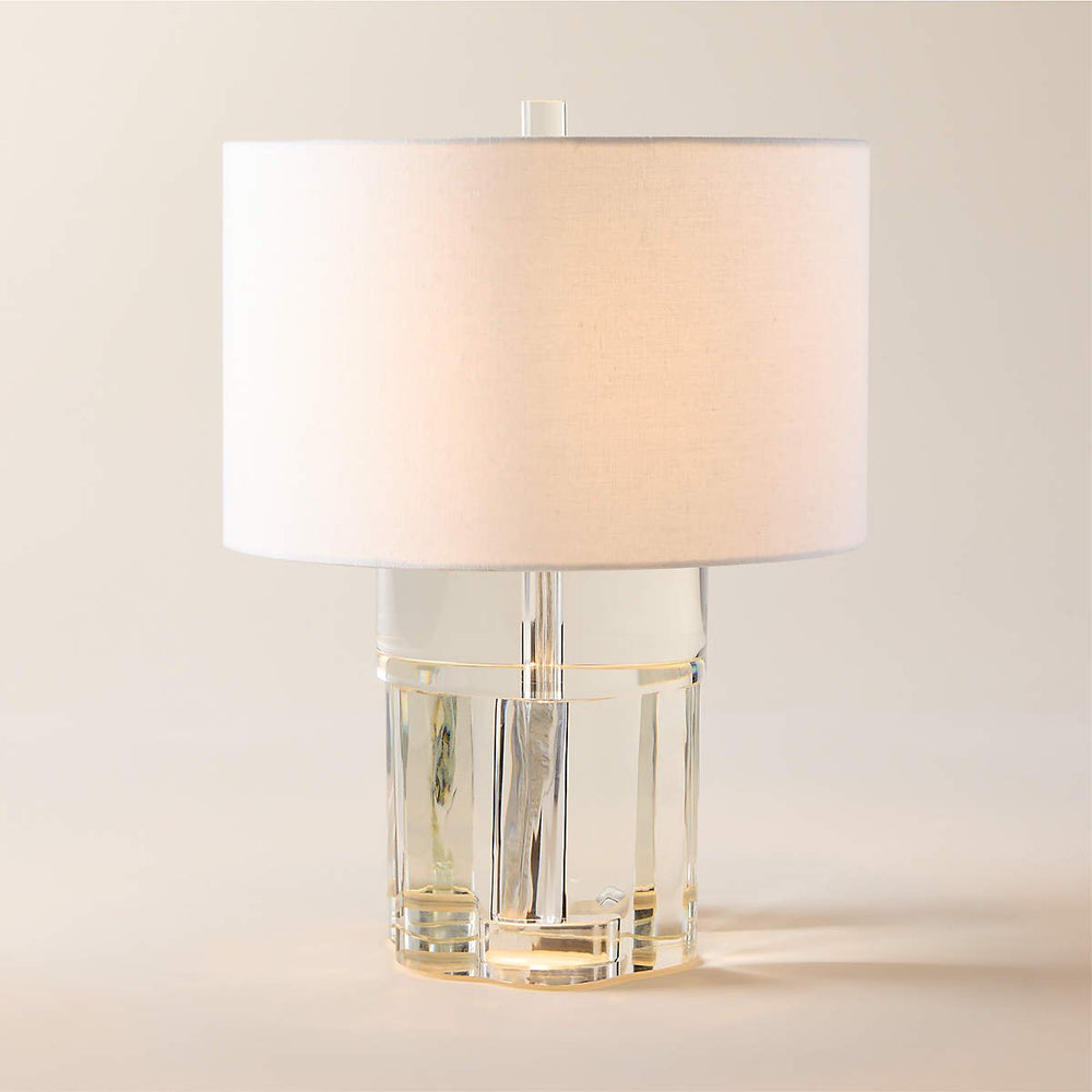 Walden Crystal Table Lamp Short - From Where Finds - 