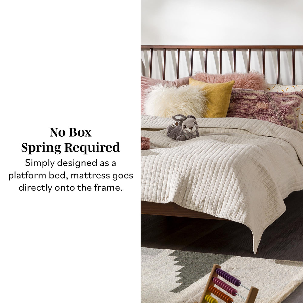 Walker Edison Mid Century Platform Bed - From Where - 