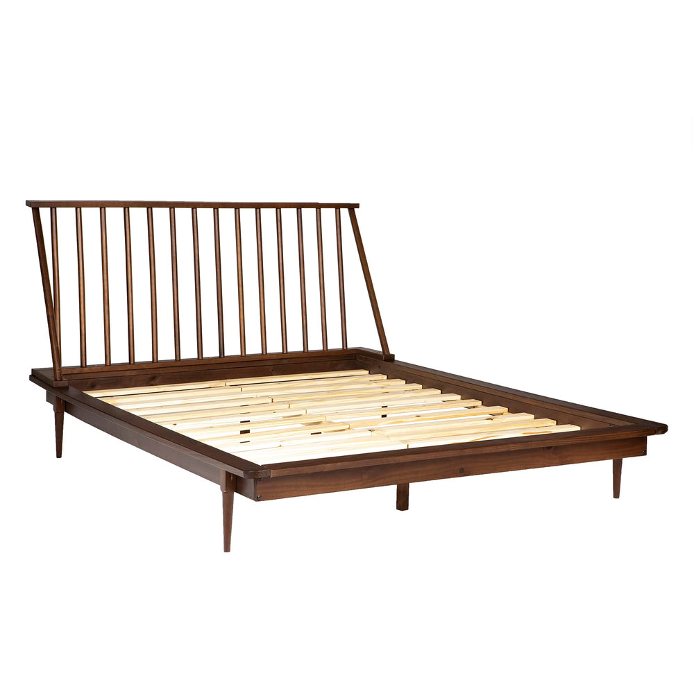 Walker Edison Mid Century Platform Bed - From Where - 