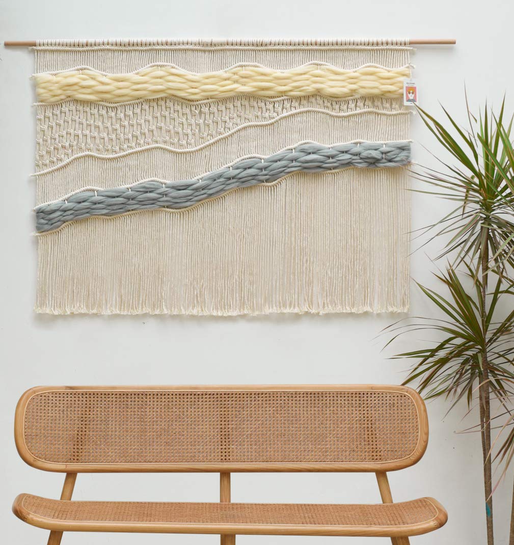 Wall Hanging Handwoven Large Curtain Wall Décor - From Where - 