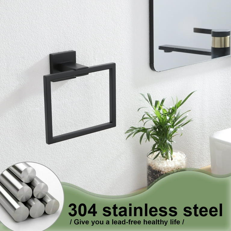 Wall Mount Hand Towel Ring Holder - From Where - 