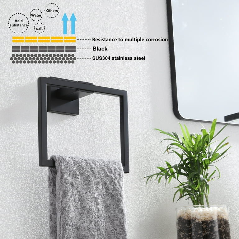 Wall Mount Hand Towel Ring Holder - From Where - 