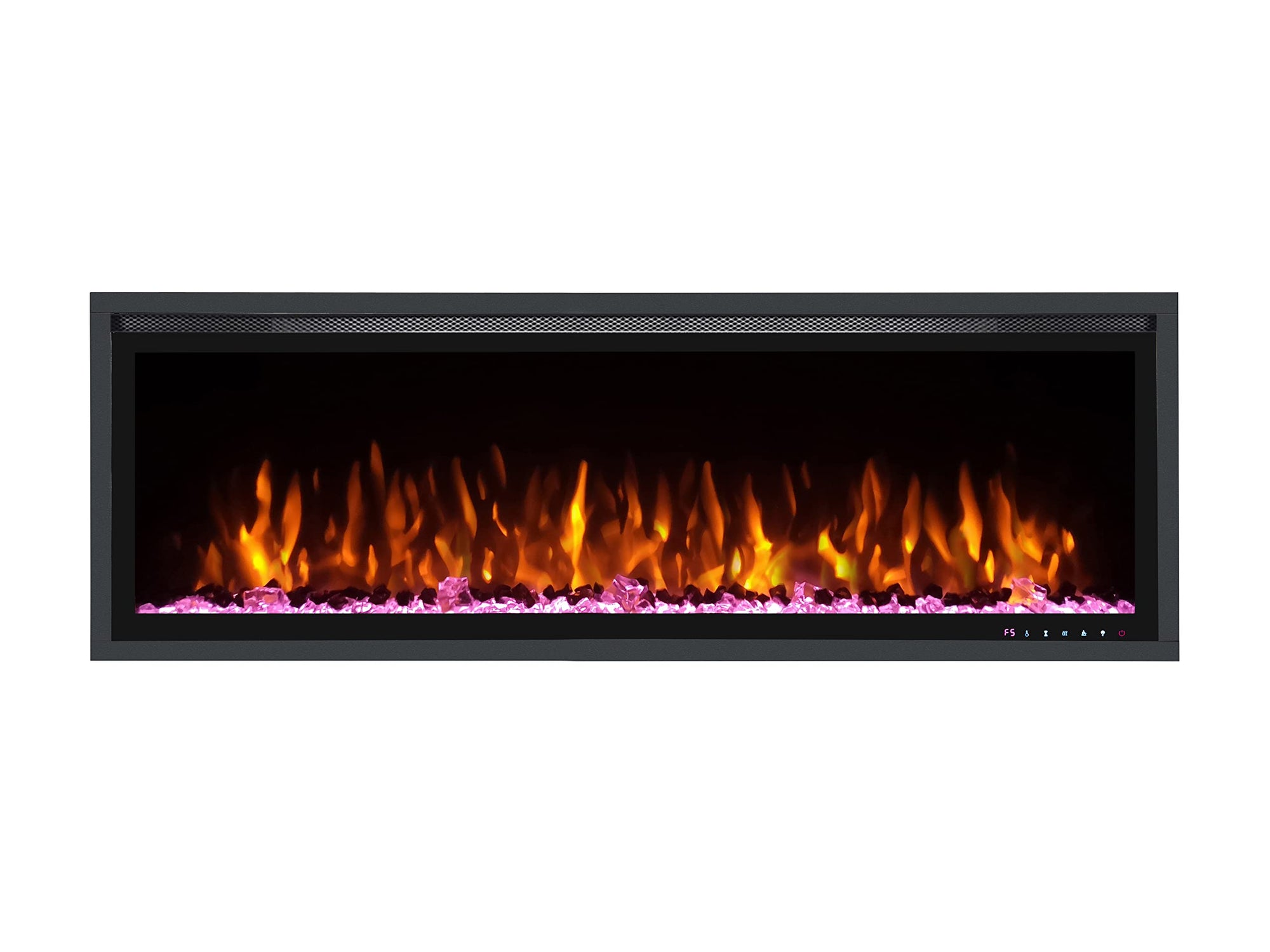 Wall Mount LED Electric Fireplace - From Where - 