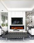 Wall Mount LED Electric Fireplace - From Where - 