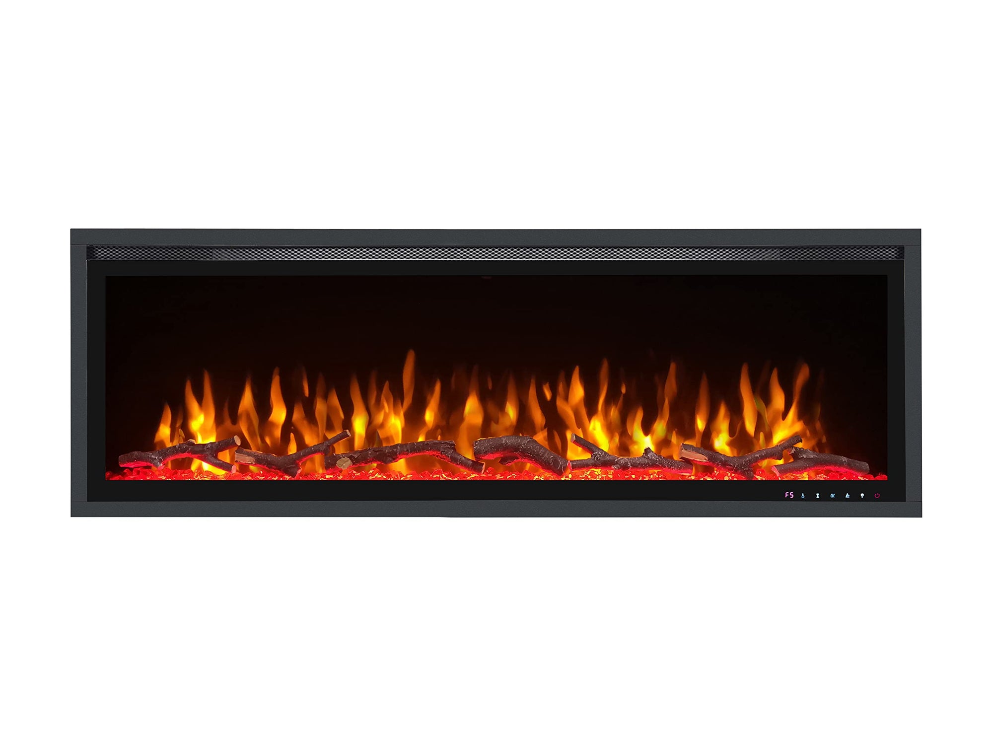 Wall Mount LED Electric Fireplace - From Where - 