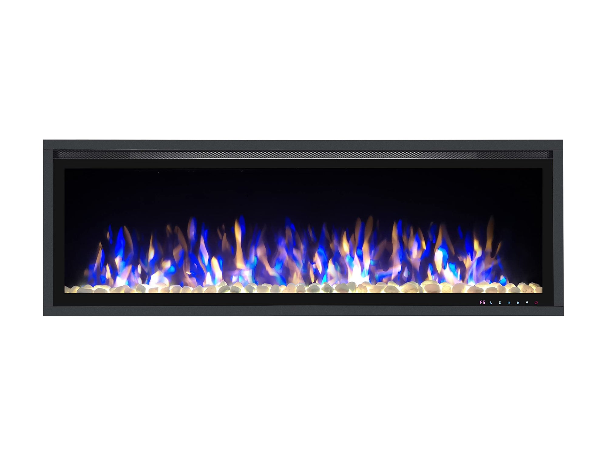 Wall Mount LED Electric Fireplace - From Where - 