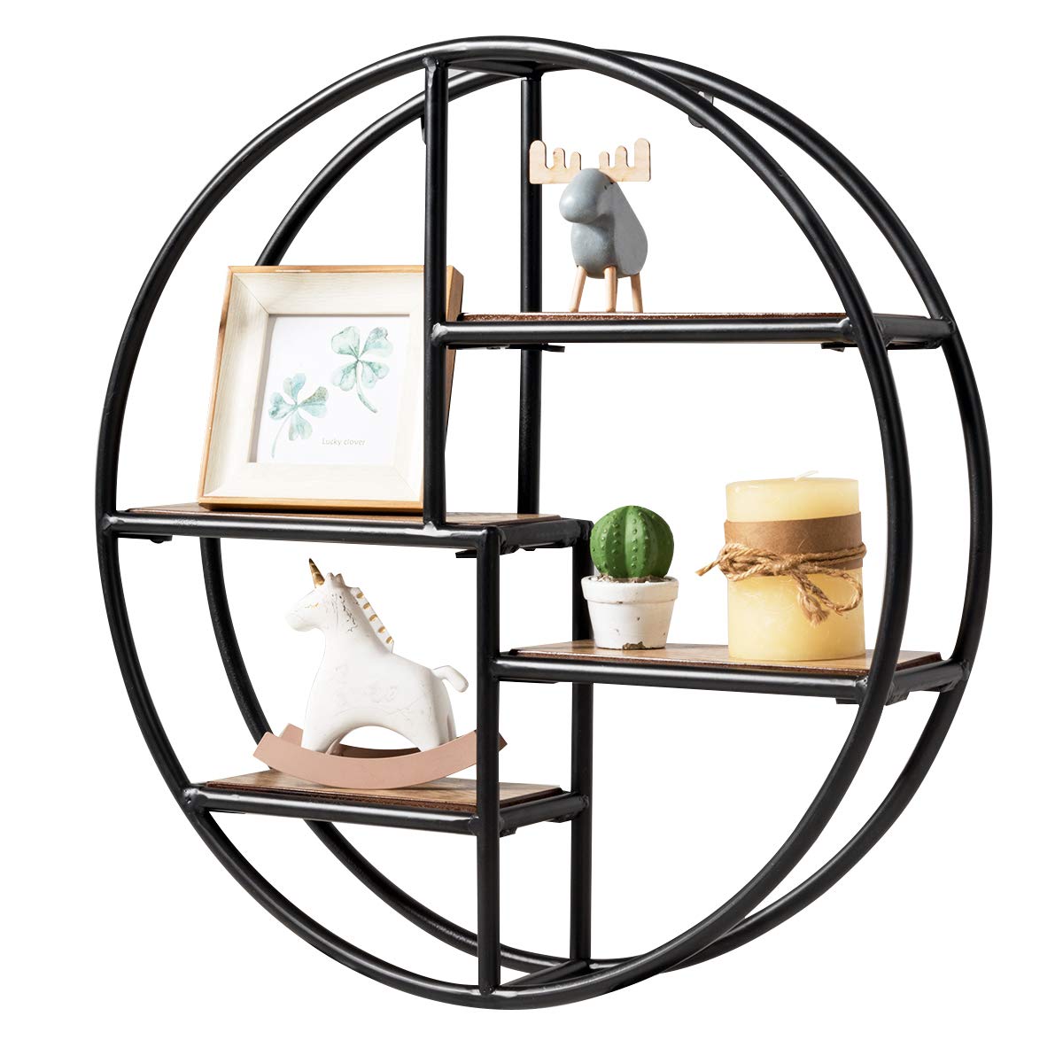 Wall - Mounted Circular Shelf - From Where - 