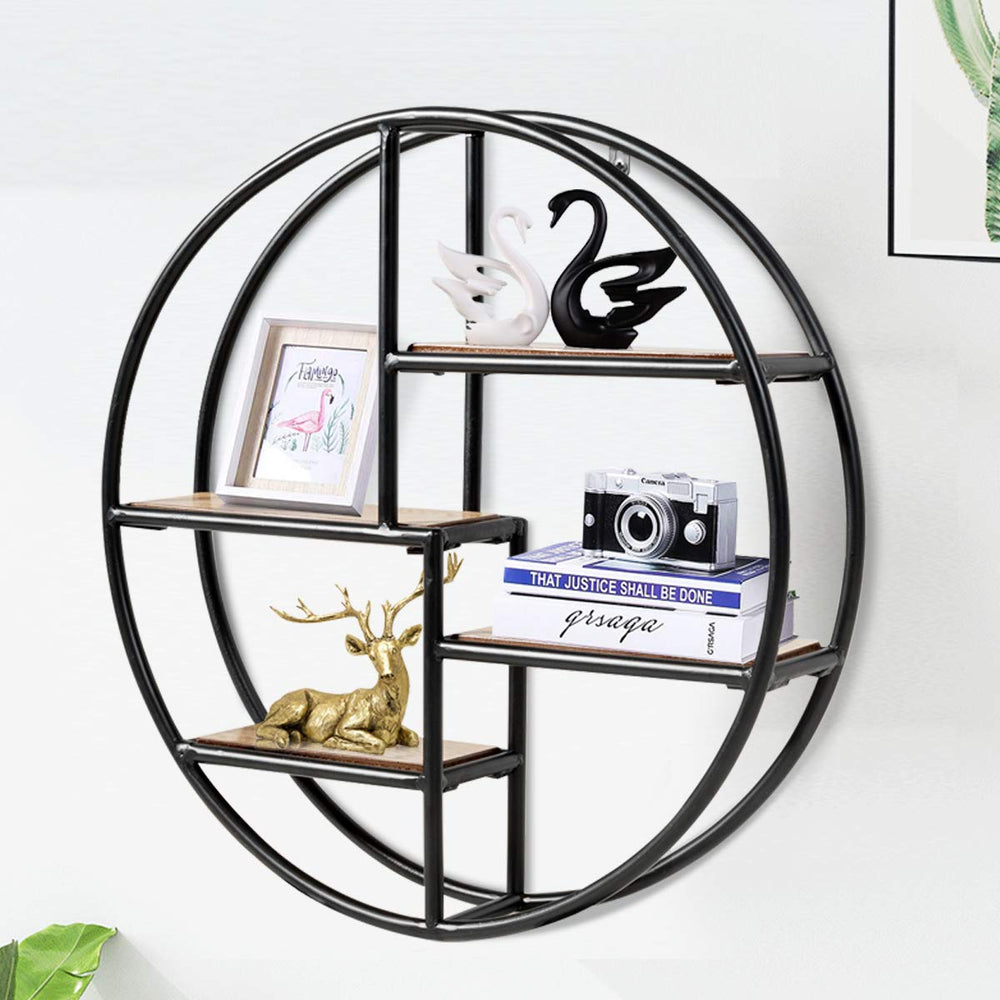 Wall - Mounted Circular Shelf - From Where - 