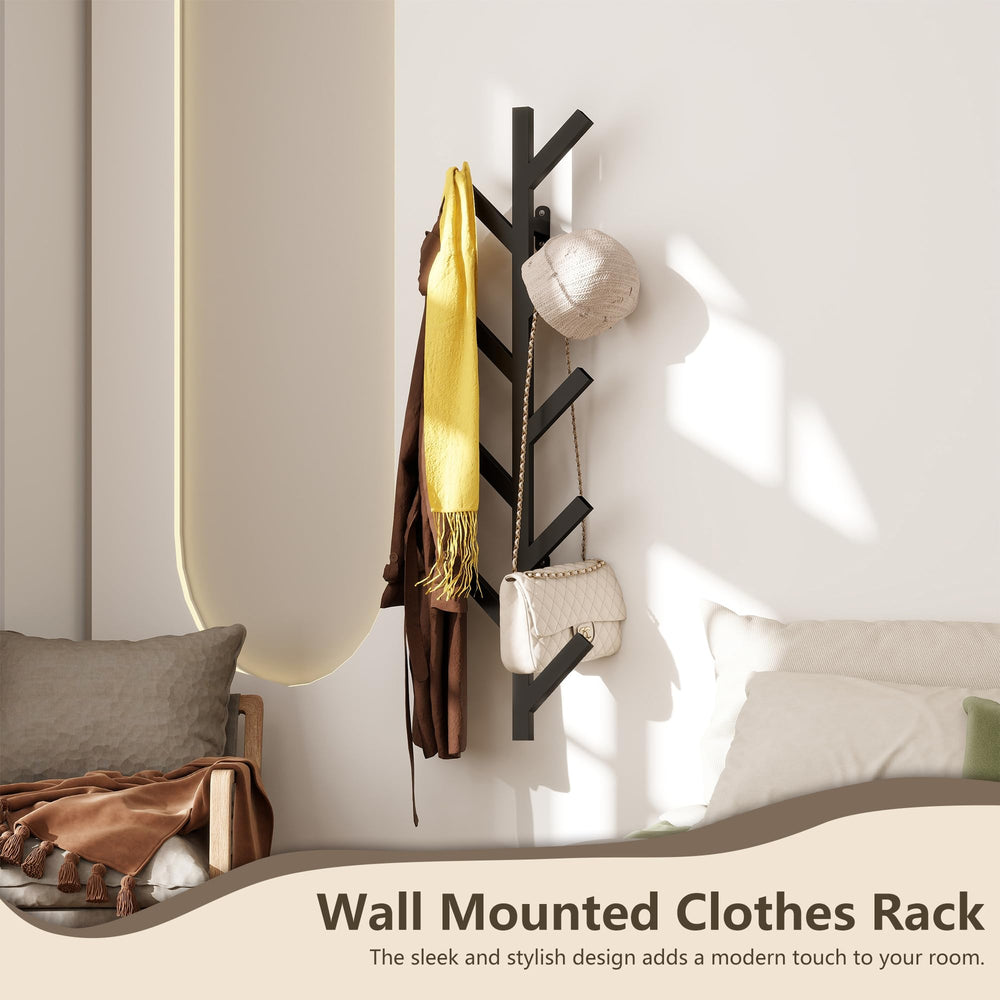Wall Mounted Metal Coat Rack - From Where - 