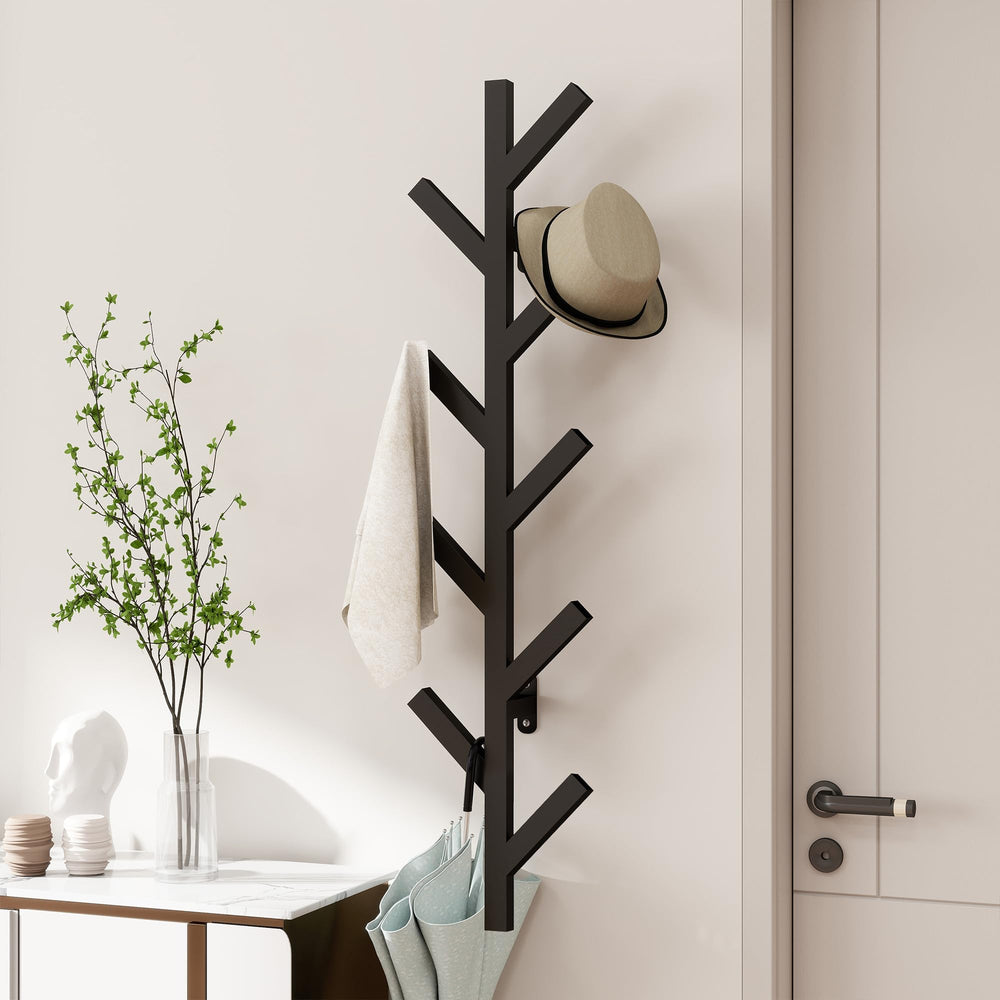 Wall Mounted Metal Coat Rack - From Where - 