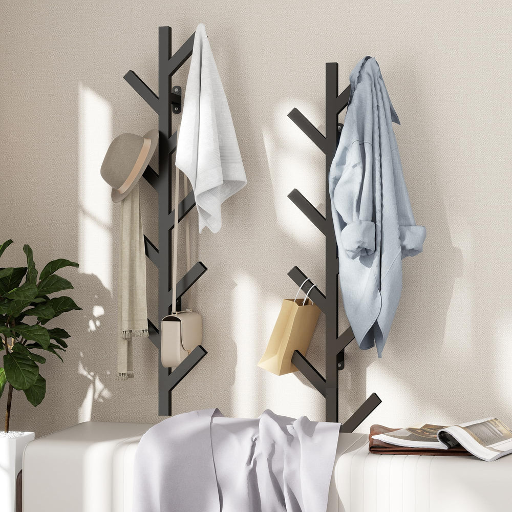 Wall Mounted Metal Coat Rack - From Where - 