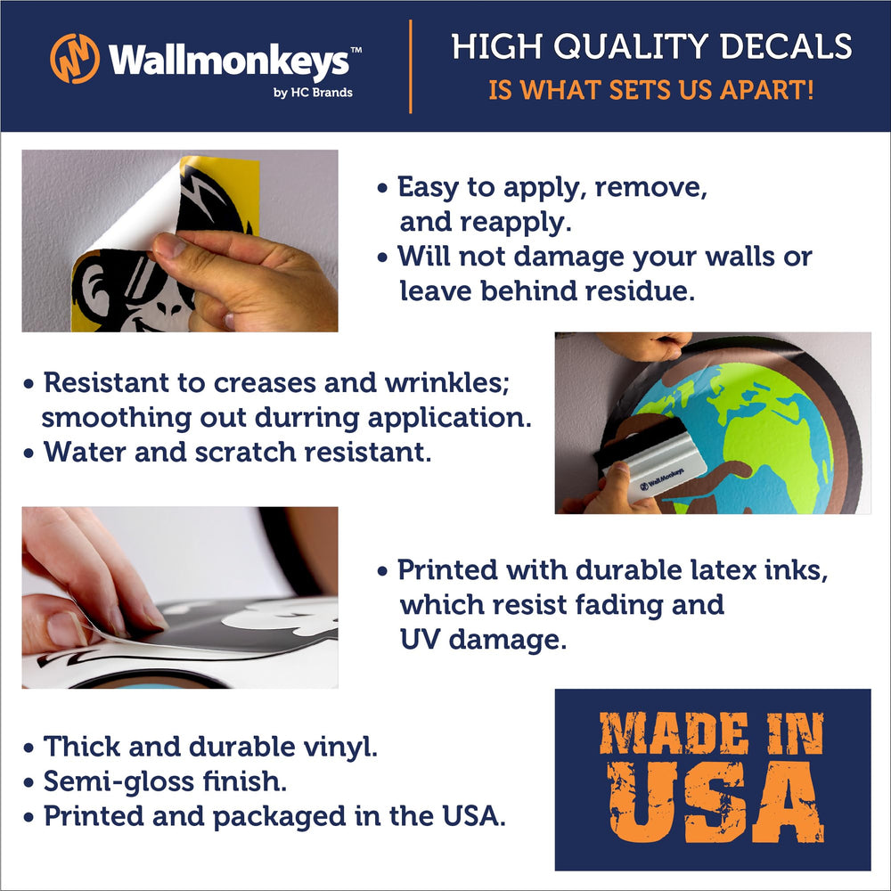 Wallmonkeys Orange Creamsicle Popsicle Wall - From Where - 