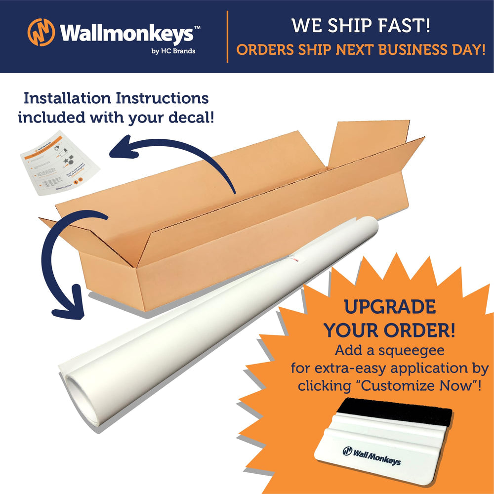 Wallmonkeys Orange Creamsicle Popsicle Wall - From Where - 