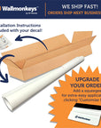 Wallmonkeys Orange Creamsicle Popsicle Wall - From Where - 