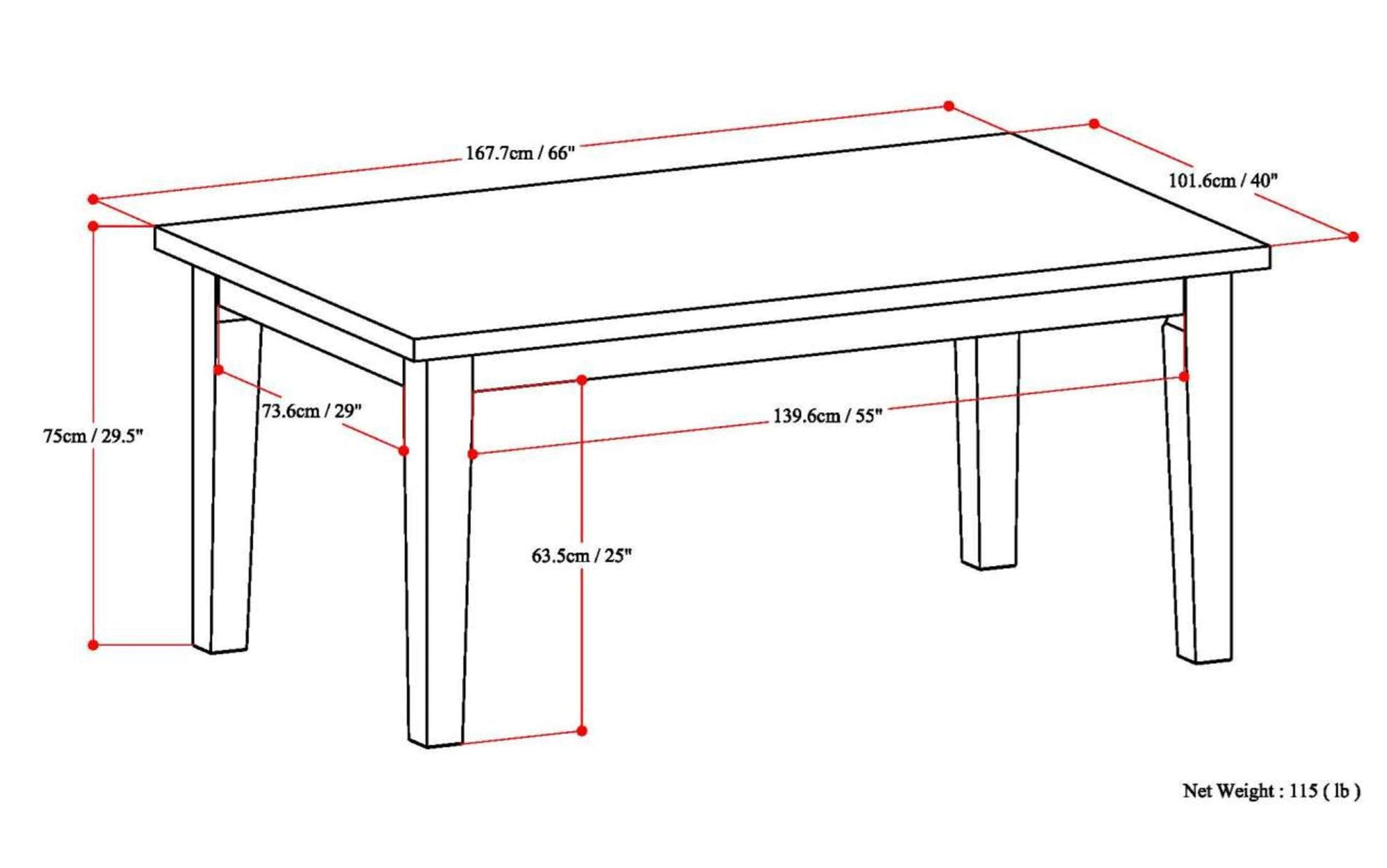 Walnut Eastwood Dining Table - From Where - 