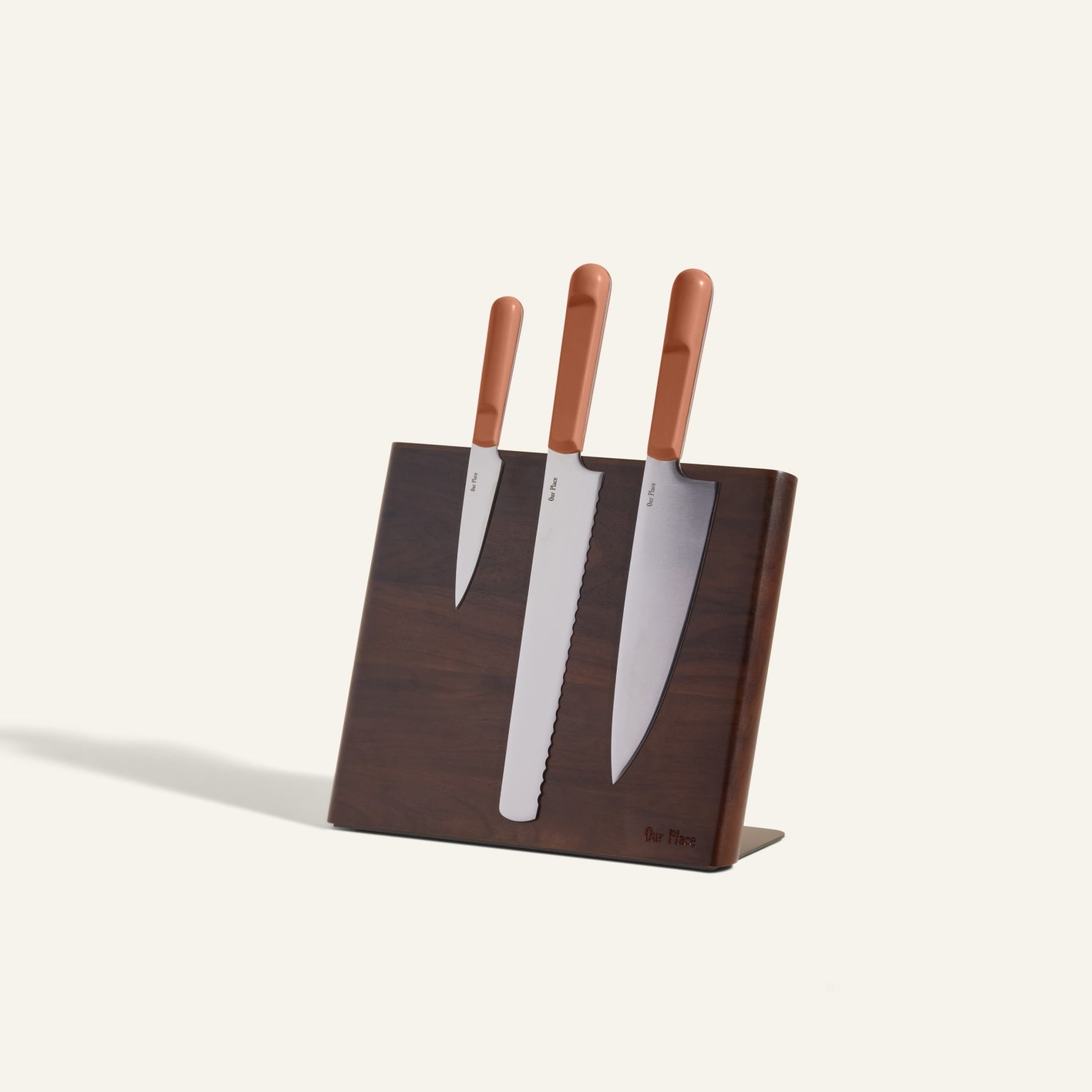 Walnut Knife Block - From Where - 
