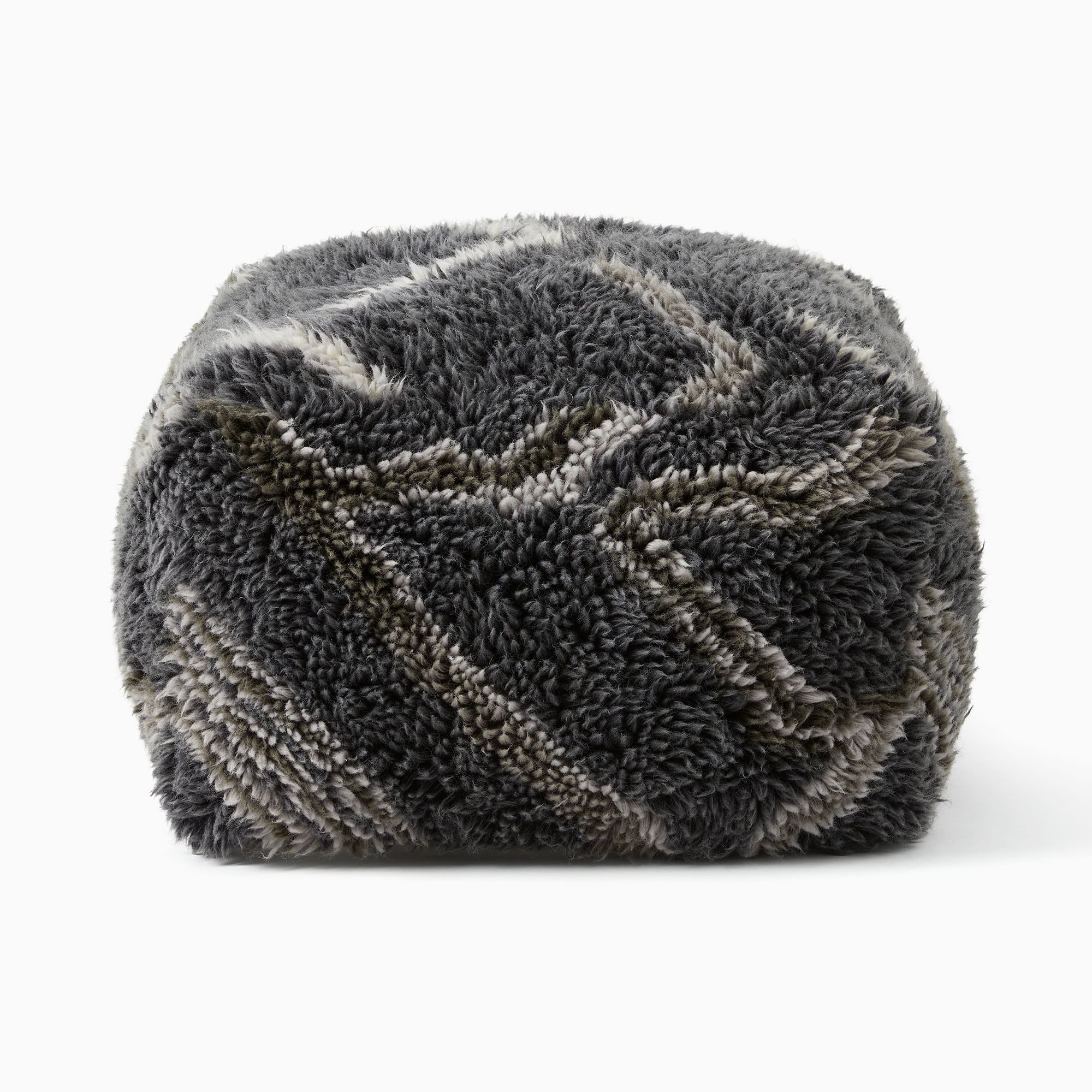Wanderer Shag Pouf - From Where - 