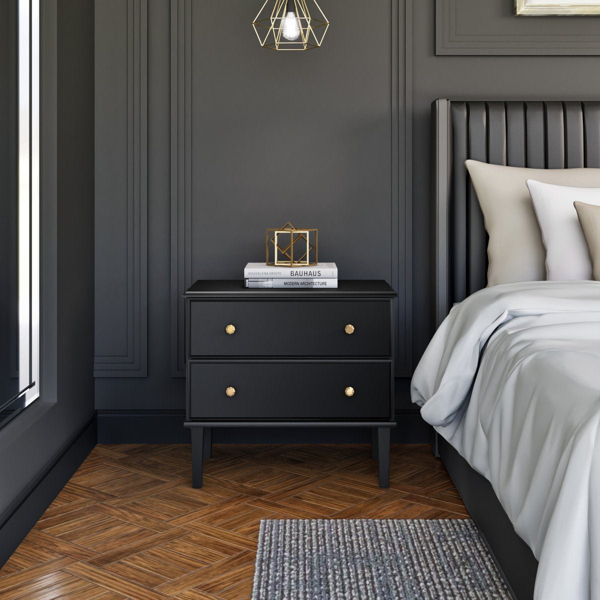 Wannetta 2 - Drawer Nightstand - From Where - 