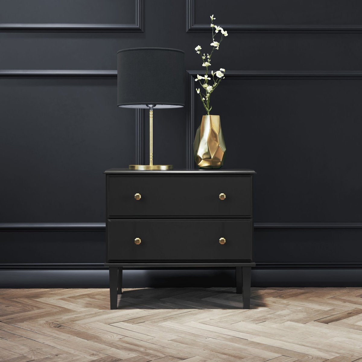 Wannetta 2 - Drawer Nightstand - From Where - 