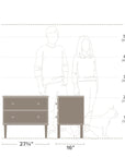 Wannetta 2 - Drawer Nightstand - From Where - 