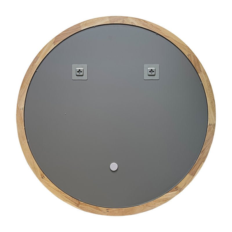 Wernersville Wood Flat Wall Mirror - From Where - 