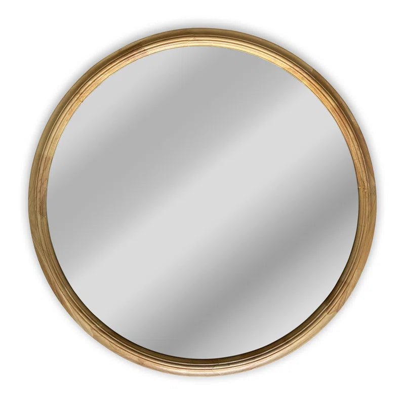 Wernersville Wood Flat Wall Mirror - From Where - 