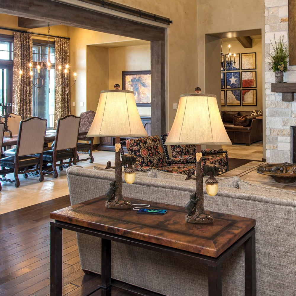 Western Bear Table Lamp - From Where - 