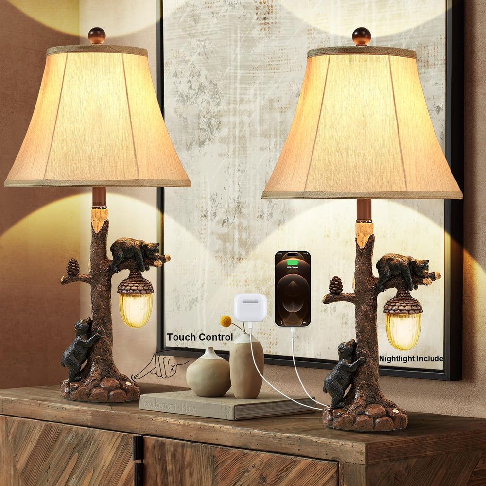 Western Bear Table Lamp - From Where - 