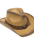 Western Straw Cowboy Hat - From Where - 
