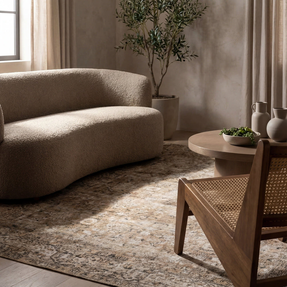 Westfield Antiqued Jute-Blend Rug - From Where Finds -