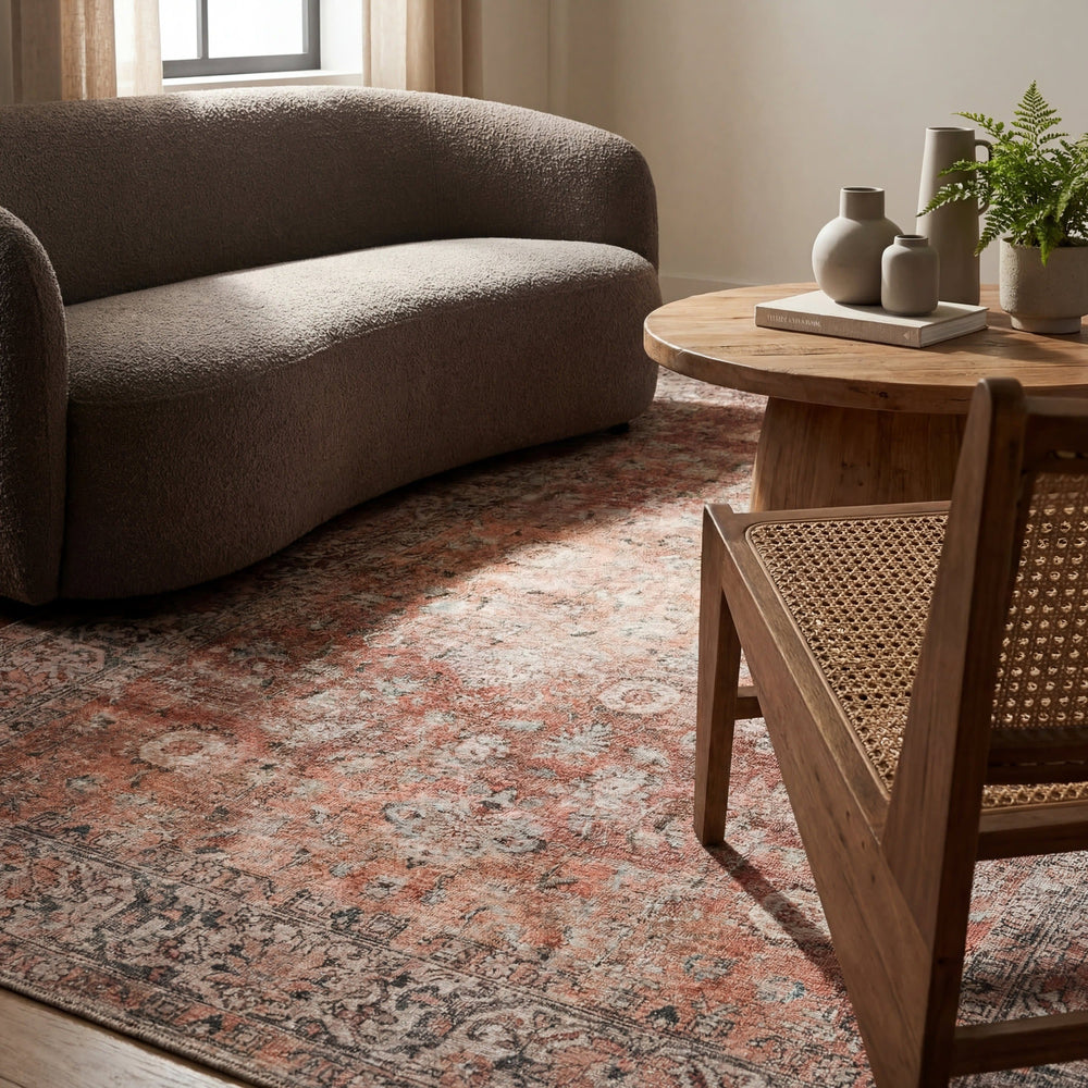 Westfield Antiqued Jute-Blend Rug - From Where Finds -
