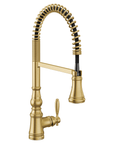Weymouth One - Handle Pre - Rinse Spring Pulldown Kitchen Faucet - From Where Finds - 
