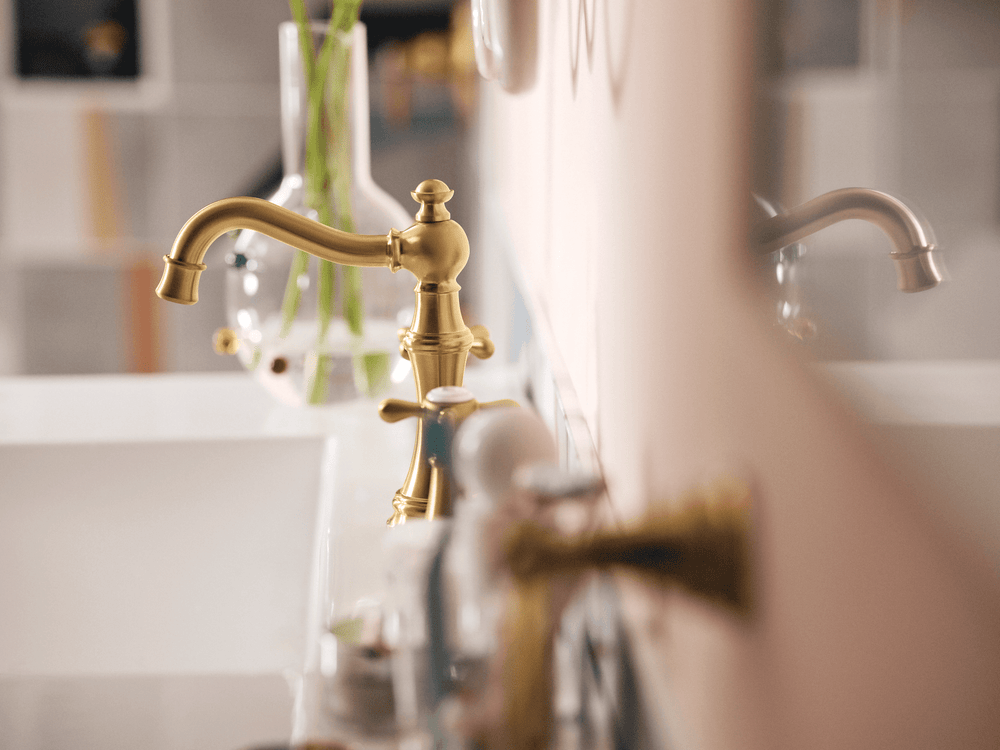 Weymouth Two - Handle High - Arc Bathroom Faucet - From Where Finds - 