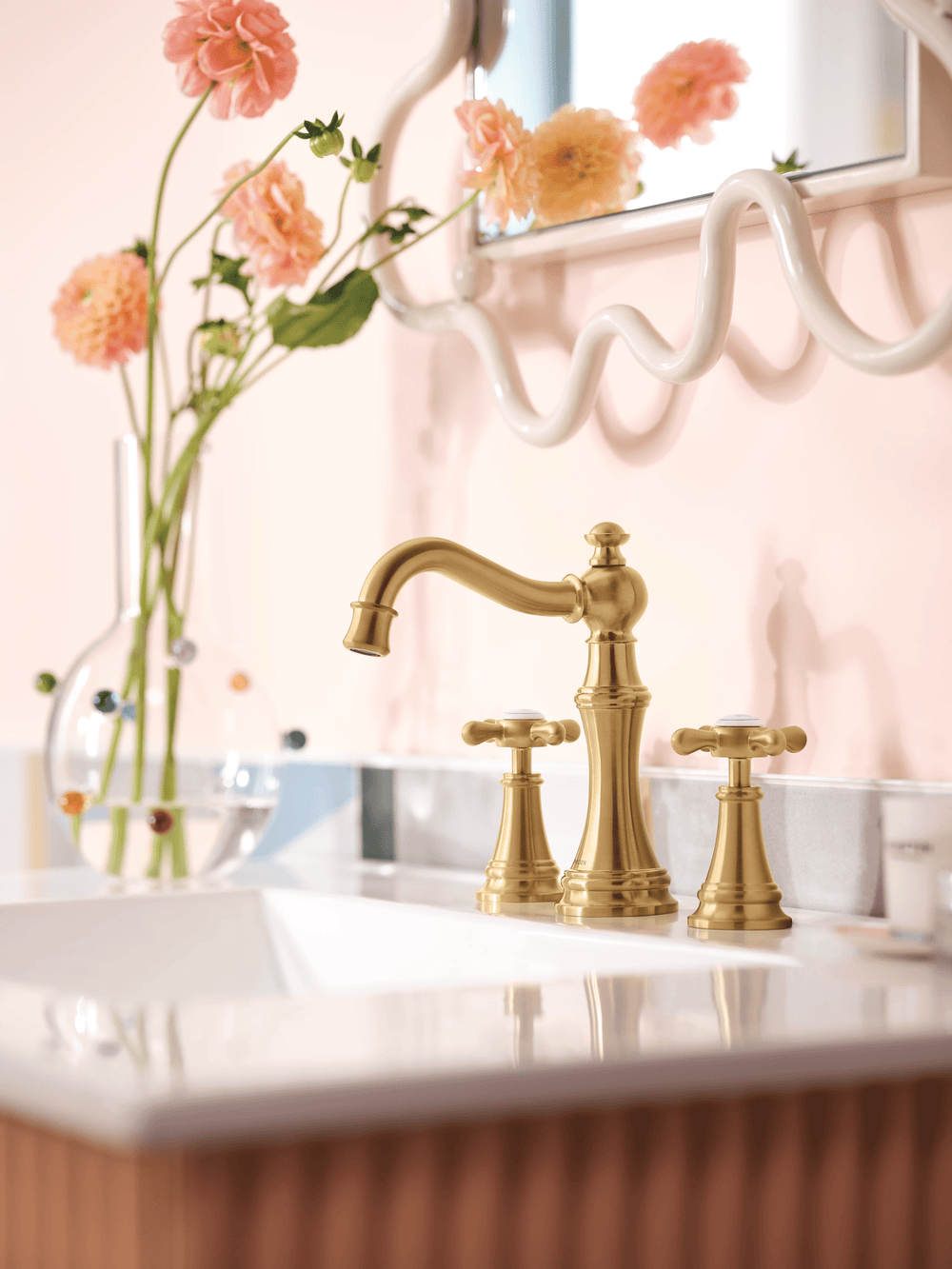 Weymouth Two - Handle High - Arc Bathroom Faucet - From Where Finds - 