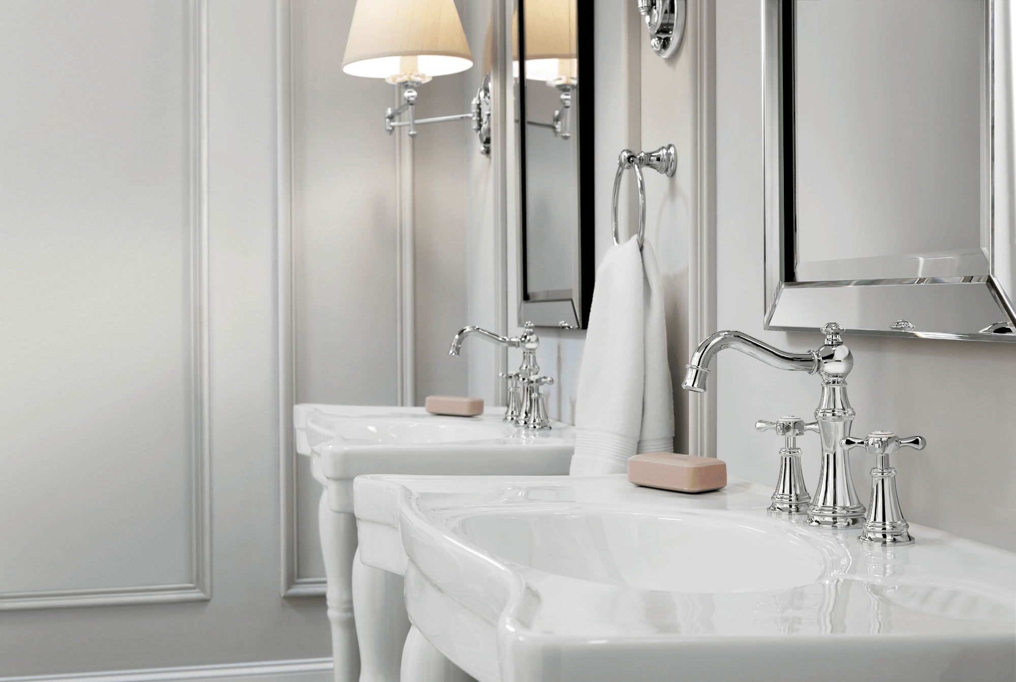 Weymouth Two - Handle High - Arc Bathroom Faucet - From Where Finds - 